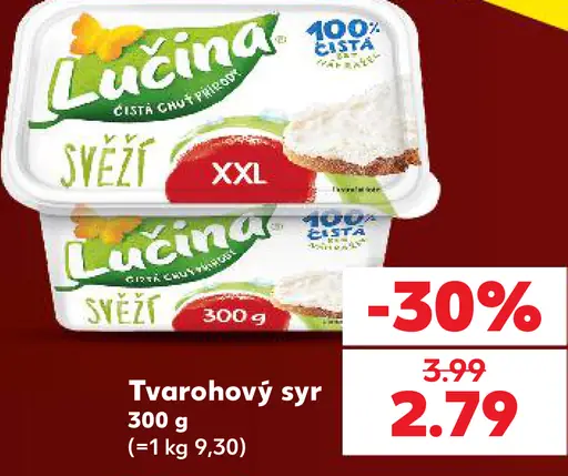 Lucina tvarohový syr Svieži XXL