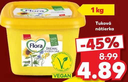Flora Classic tuková nátierka