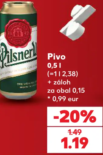 Pilsner Urquell plechovka