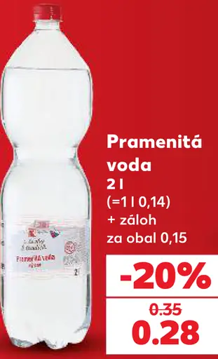 Pramenitá voda