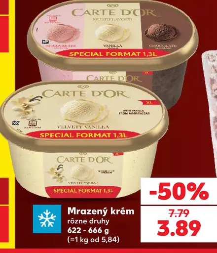 Carte d'Or Mrazený krém