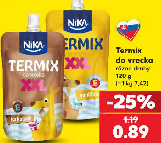 Nika termix do vrecka