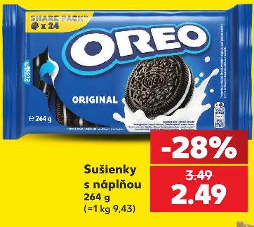 Oreo originál sušienky