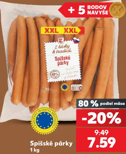 Z lásky k tradícii Spišské párky