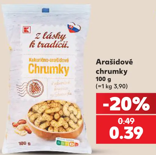 Z lásky k tradícii – arašidové chrumky