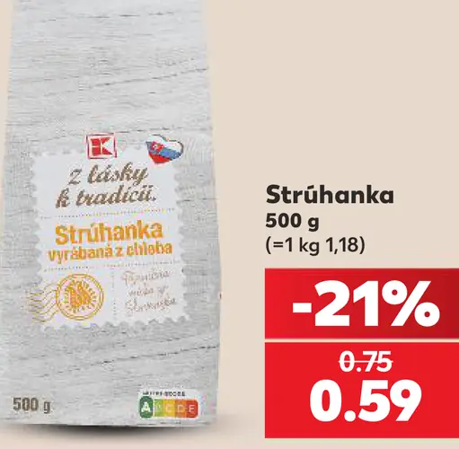 Z lásky k tradícii Strúhanka