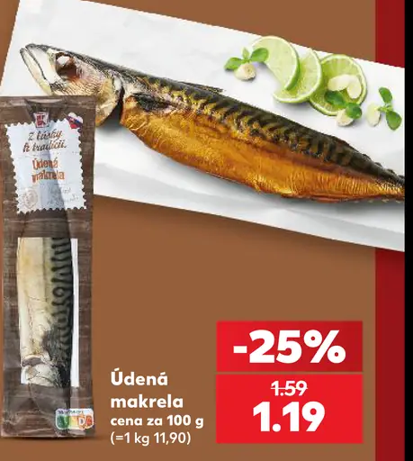 Z lásky k tradícii Údená makrela
