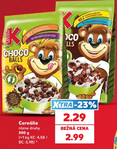 Kubík cereálie Choco Balls