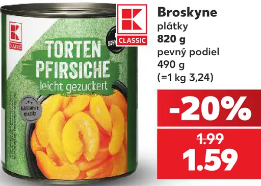 K-Classic Broskyne