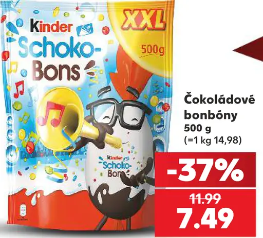 Kinder Schoko-Bons čokoládové bonbóny