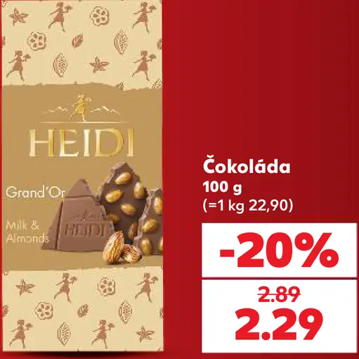 Heidi Grand'Or Milk & Almonds