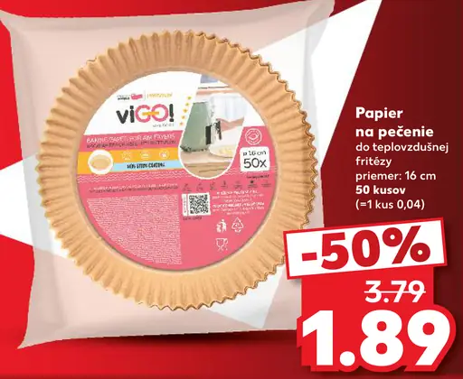 Vigo! papier na pečenie