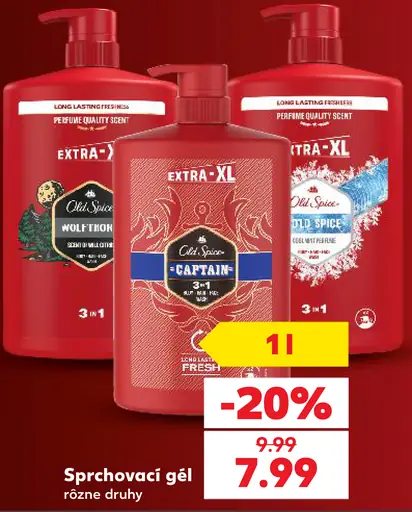 Old Spice sprchovací gél rôzne druhy