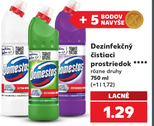 Domestos Dezinfekčný čistiaci prostriedok