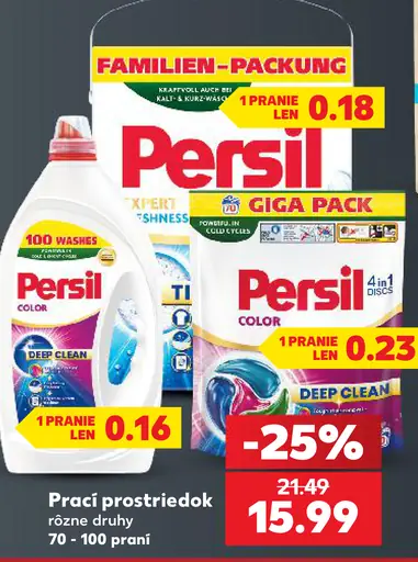 Persil prací prostriedok