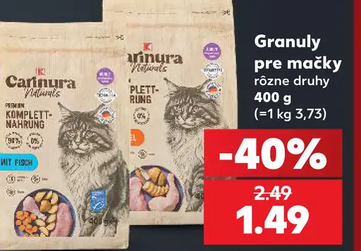 Caniguru granuly pre mačky