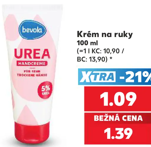 Bevola krém na ruky Urea