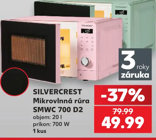 SilverCrest Mikrovlnná rúra SMW 700 D3