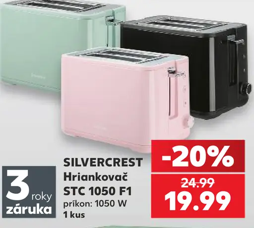 SilverCrest hriankovač STC 1050 F1