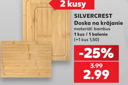 Silvercrest Doska na krájanie