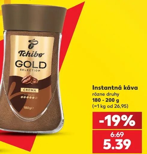 Tchibo Gold Selection instantná káva