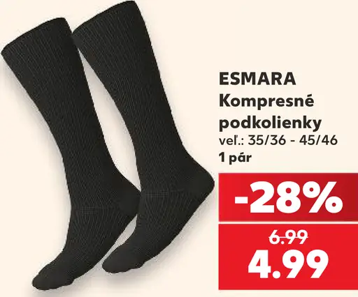 Esmara kompresné podkolienky