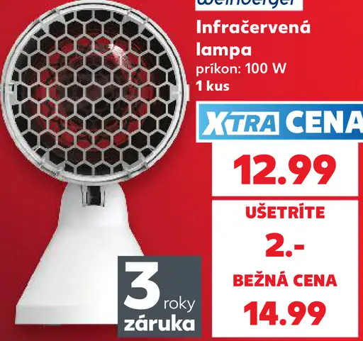 Weinberger infračervená lampa