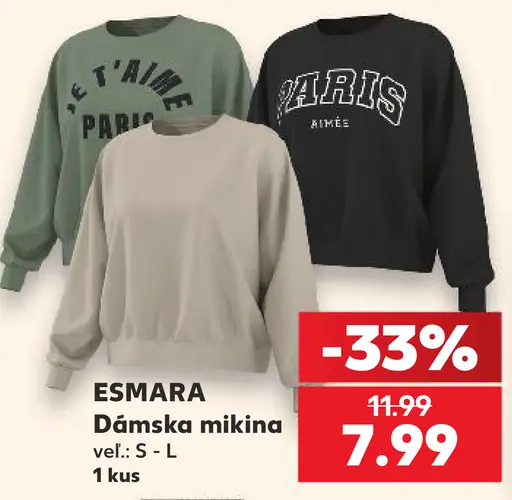 Esmara Dámska mikina