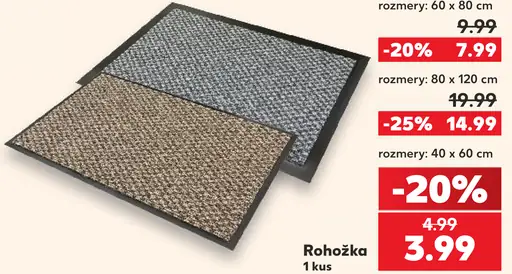 Rohožka 60 × 80 cm