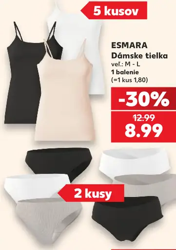 Esmara dámske tielka