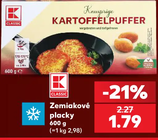 K-Classic Zemiakové placky