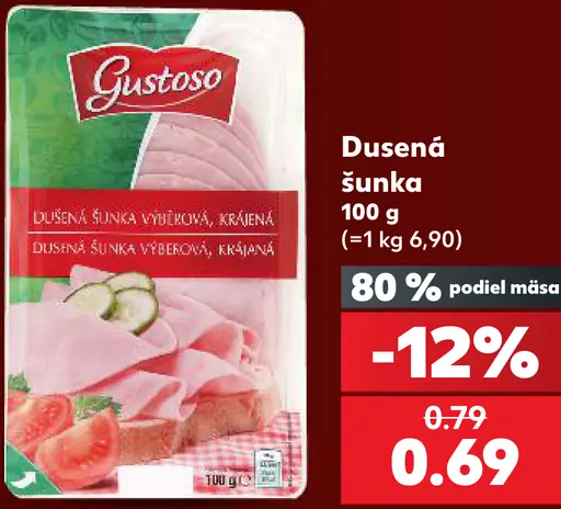 Dusená šunka
