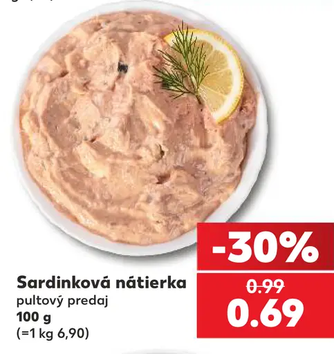 Sardinková nátierka