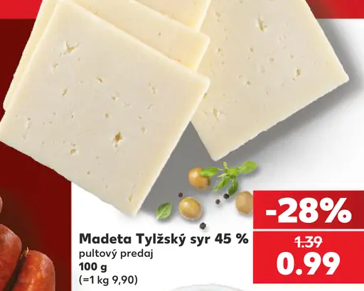 Tylžský syr 45 %