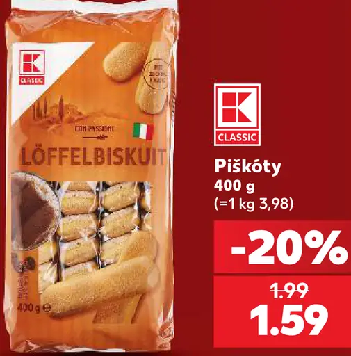 K-Classic Piškóty