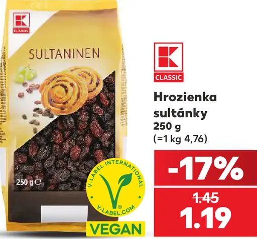 K-Classic hrozienka sultánky