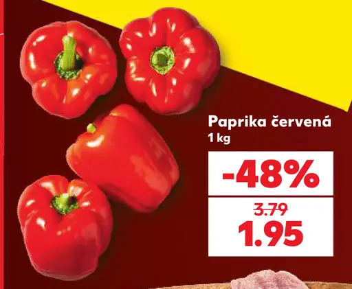 Paprika červená