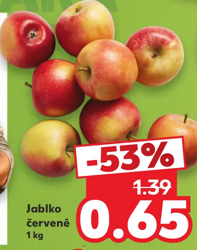 Jablko červené