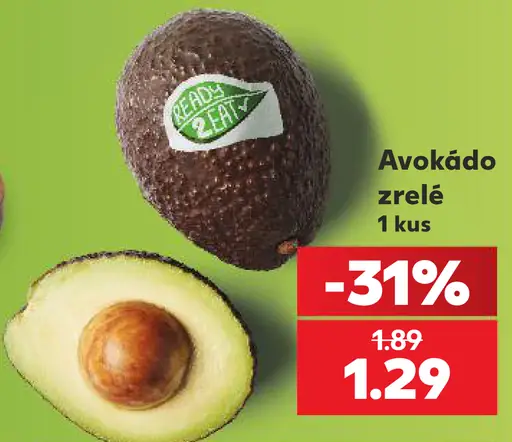 Avokádo zrelé
