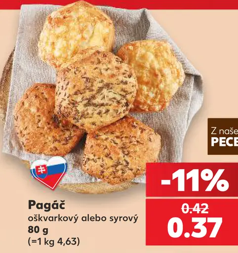 Z našej pece – Pagáč oškvarkový alebo syrový