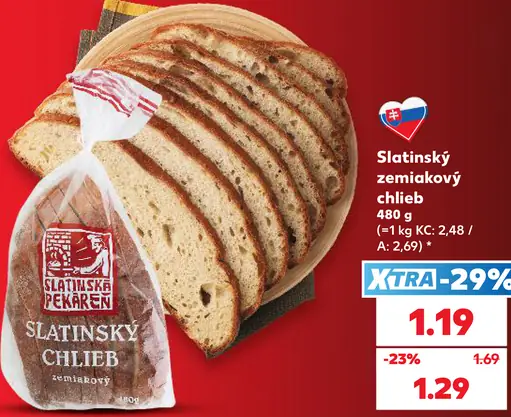 Slatinský chlieb zemiakový