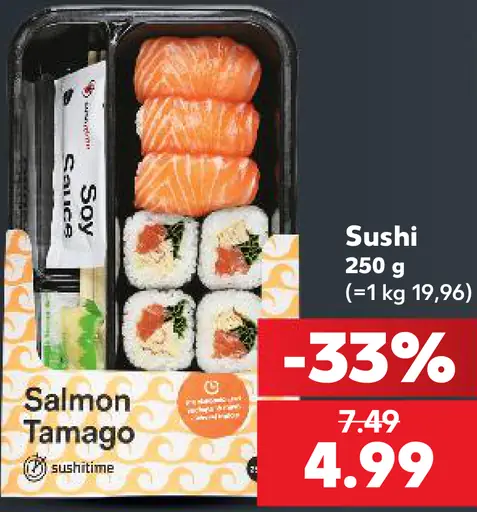 Sushitime Sushi Salmon Tamago