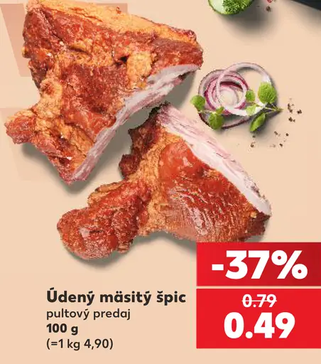 Údený mäsitý špic