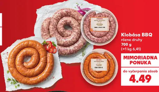 Klobása BBQ