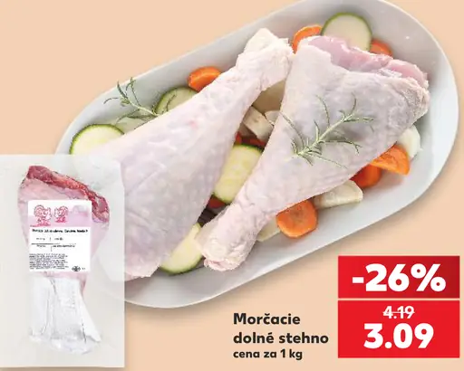 Morčacie dolné stehno