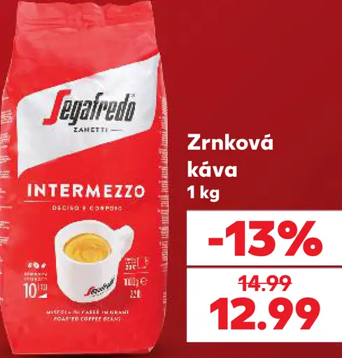 Zrnová káva Intermezzo