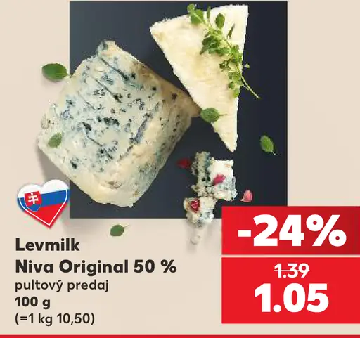Levmilk Niva Original 50%
