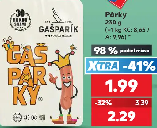 Gašparík párky
