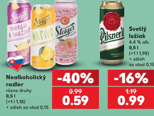 Pilsner Urquell Svetlý ležiak plechovka