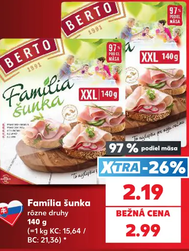 Berto Familia šunka